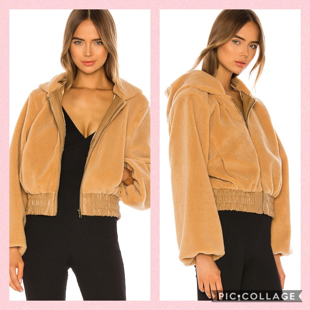 I.AM.GIA Teddy Jacket in Tan XS, S